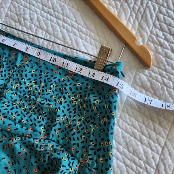 ATEEN SILK asymmetrical boho skirt and blouse made in Brazil - Picture 13 of 16